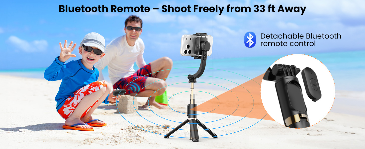 Smartphone Gimbal & Travel Tripod — enhanced product detail 2